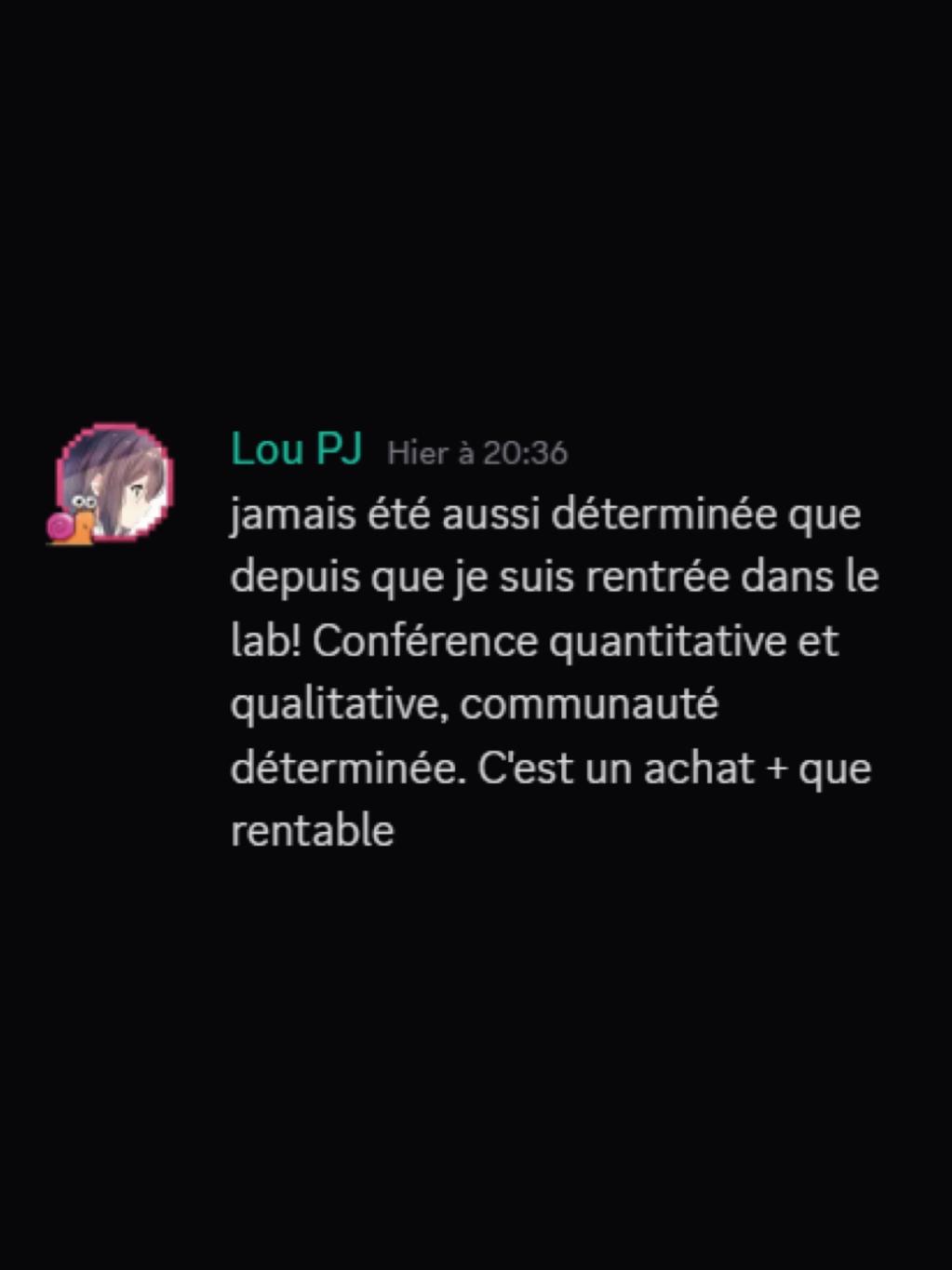 Témoignage membre 3