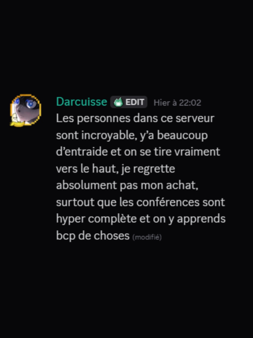 Témoignage membre 4